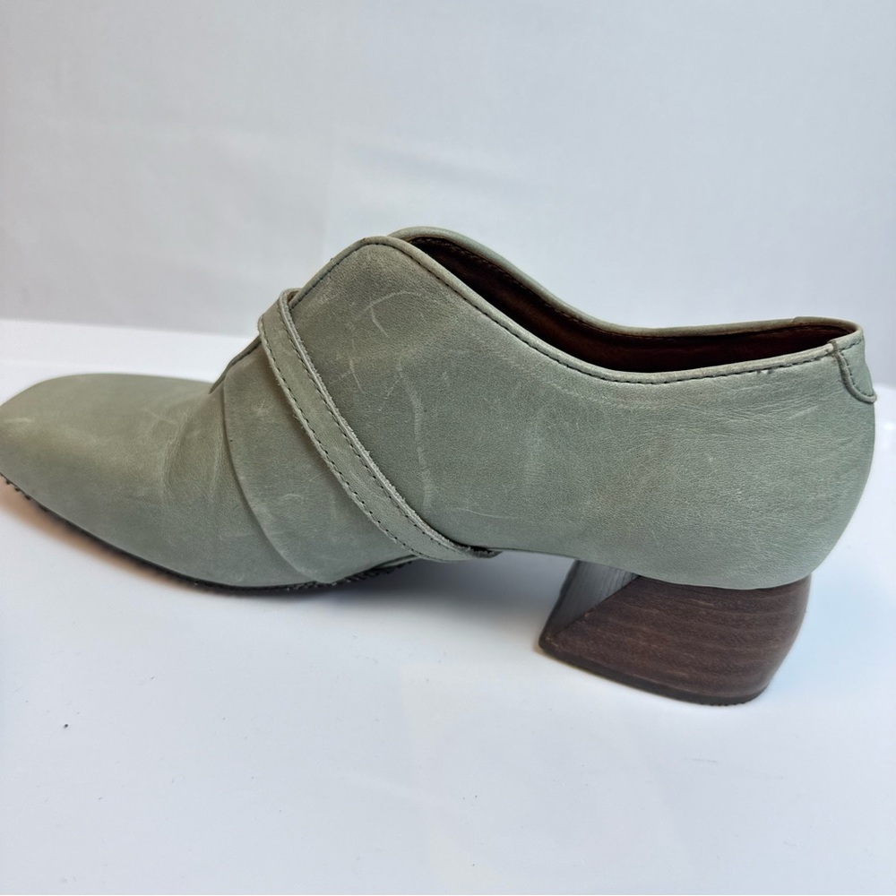 Sergion Tomani Womens Stylish Booties Shoes sz 6.5‎ Leather Square Toe Comfort - Picture 3 of 11